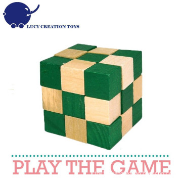 Promotional Custom Wooden Cube Puzzle